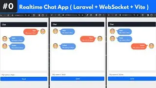 Realtime Laravel Chat App using WebSocket & Vite | WebSocket Tutorials  in Hindi / Urdu | tut#0