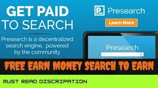 How To set presearch Homepage - in front page automatic in Browser