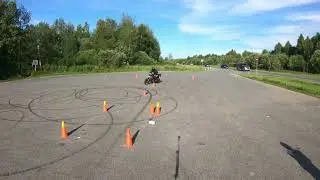 Gymkhana GP 2024 stage2 / Dmitry Safonov / Honda CBR600 / heat1 (00:37:18s)