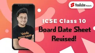 ICSE Class 10 Board Date Sheet Revised! 🔥 | 