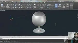 How to use Loft command in AutoCAD ! How to create Glass using the Command of Loft ! 3d AutoCAD
