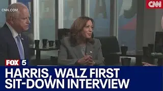 Harris, Walz first sit-down interview