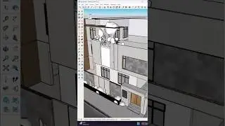 ✅Easy way to create jali design inside Sketchup #new #sketchup #viralvideos #youtubeshorts