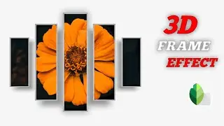 3D Frame Photo Editing | Snapseed 3D Photo Editing | Snapseed 3D Frame Photo Editing