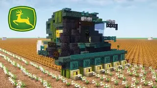 Minecraft John Deere Cotton Harvester Tutorial
