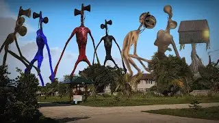 Siren Head Woods / Siren Head House / Siren Head  / Scp - 096 CAUGHT on CAMERA..
