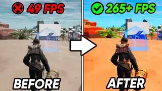 🔧 Fortnite Chapter 3: Drastically Increase FPS, Reduce Lag & Input Delay | Fortnite Best Settings ✅
