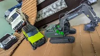 wpl C73 Jimny , suzuki Jimny, Old Supra, JCB off roading testing