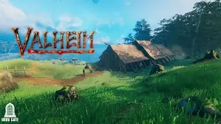 Начинаю стройку города | Valheim | Вальхейм