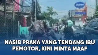Nasib Praka ANG Tendang Ibu Pemotor di Bekasi Viral, Ternyata Anggota Denhanud 461, Kini Minta Maaf