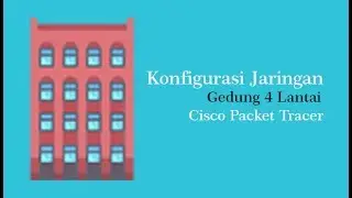 Basic Networks Make LAN Network Design for 4 Floor Buildings With Cisco Packet Tracer