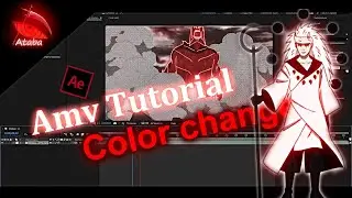 Replace with color Tutorial | Изменение цвета, Обучение для начинающих. (Amv)