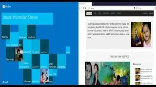 How to setup  and configure IIS to host a web page on windows in 3 simple steps