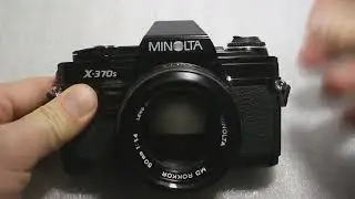 MINOLTA X-370, MD Rokkor 1,4/50mm, overview 29.10.2022