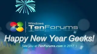 TenForums 2016: A look back