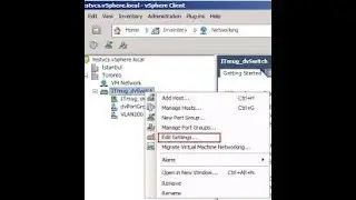 Configure dvPortGroups