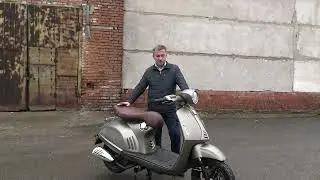 Скутер CITY PG. Скутер в классическом европейском стиле.