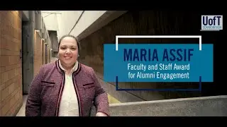 Meet Prof. Maria Assif -  U of T Scarborough Faculty and Staff Award for Alumni Engagement Recipient