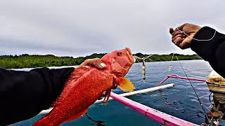 Hari ke 2 mancing dan nginap di tanjung hasilnya full strike. || Ultraligh Casting | Short Jigging.
