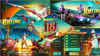 Season 18 Royal Pass Intro Pubg Mobile | Free Rp Rewards Season 18 | Season 18 1 to 100 Rp Rewards