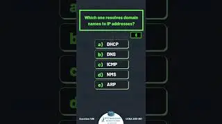 CCNA Questions & Answers!🔥| Updated CCNA 200-301 v1.1 | IPCisco.com #shorts #ccna