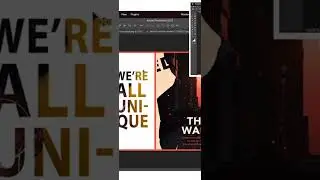 Clipping Photo to Layer or Text in Photoshop | #shorts  #trending  #photoshop  #shorts_video