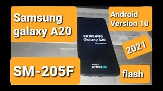 samsung galaxy a20 [SM-A205F] flash