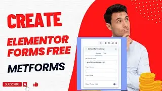 Elementor Tutorial  How to create elementor form for free using metform