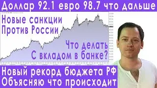 Новые санкции против России что делать с вкладами прогноз курса доллара евро рубля валюты на ноябрь