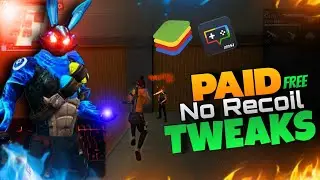 NO RECOIL : Secret PAID TWEAKS Settings For Free Fire PC l Bluestacks 5 l Msi 5