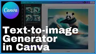 How To Use AI Text to image Generator In Canva