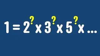 What is the prime factorisation of 1? (it does have one!)