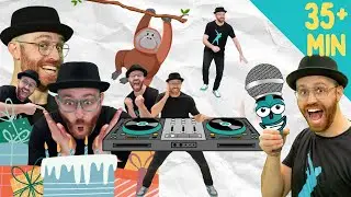 Dance workout Compilation | Happy Birthday, DJ Dance, DJ Says & more! 🌟 | DJ Raphi | Songs for Kids