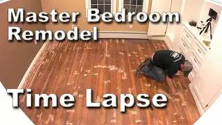 Bedroom Renovation Time-Lapse | Complete Gut | Start to Finish
