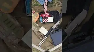 Тренировки с помповым дробовиком. Шум