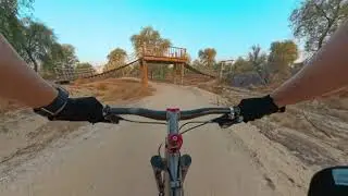 Solo Ride Through Dubai’s MTB Trails | Green, Red, and Blue at Mushrif Park