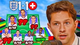 England 1-1 Switzerland BRUTAL Player Ratings