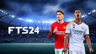 FTS 24 MOBILE Offline New Update Transfer & Kits 2023/24 Best Graphics HD