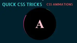 Awesome Circle Border Css Animation || Css Animation Effects