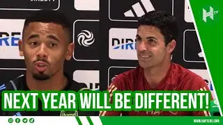 We were NERVOUS - but wont be next season! | Gabriel Jesus & Mikel Arteta