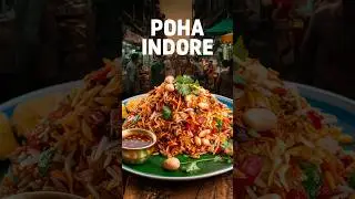 Indore's Poha: Street Food of India - Best Poha #poha #streetfood #poharecipe