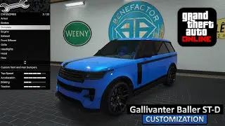 Gallivanter Baller ST-D - Customization and Review / GTA Online: The Chop Shop / Review in [4K]
