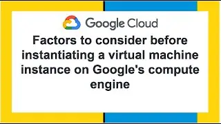 How to create a VM on Google Cloud Platform | part 3