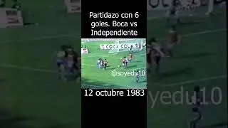 Partidazo: #bocajuniors 3 #independiente 3 (1983)