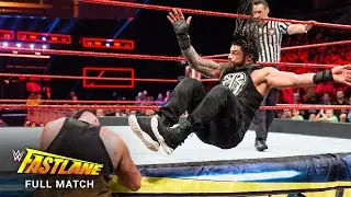 FULL MATCH - Roman Reigns vs. Braun Strowman: WWE Fastlane 2017