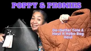 Poppy and Peonies - Go Getter Viral Tote & Haul It Hobo Bag Review and Haul | Honeygirl K