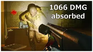 HIS BODY ARMOR ABSORBED 1066 DAMAGE