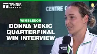 Donna Vekic on Never Giving Up | 2024 Wimbledon Quarterfinal