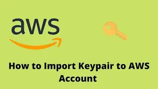 How to create a AWS Keypair, How to import a AWS EC2 keypair (aws) (amazon web services)