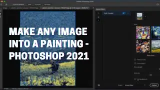 Turn ANY Image Into An Impressionist (Van Gogh) Painting - Photoshop CC 2021